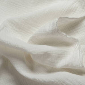 Double Gauze - Cotton muslin OFF WHITE A1101 #02